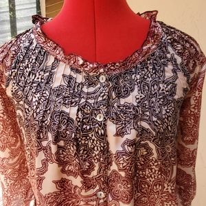 Clements Ribeiro blouse size XS